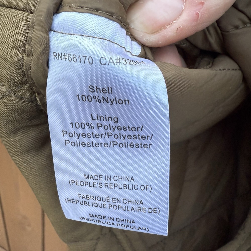 Anthropologie Hutch The Linden Puffer Quilted Boxy Cropped Zip Vest Size Small - Picture 6 of 6